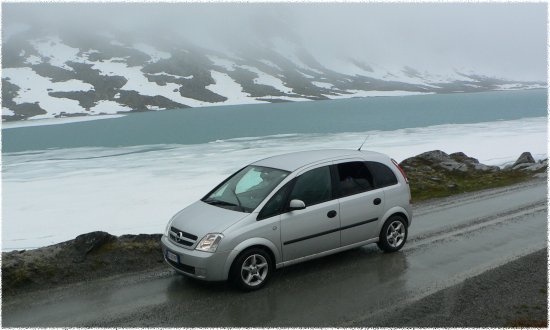 [Lungo la vecchia strada panoramica in alta quota]