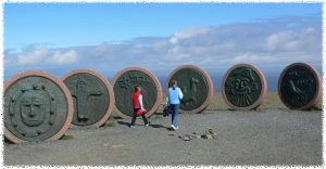 [Delle sculture a Nordkapp]